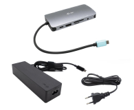 I-TEC USB-C Metal Nano Dock HDMI VGA LAN + zasilacz C31NANOVGA100 - 1278562 - zdjęcie 3